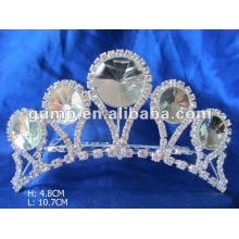 Diamante nupcial tiara peine (GWST12-044)